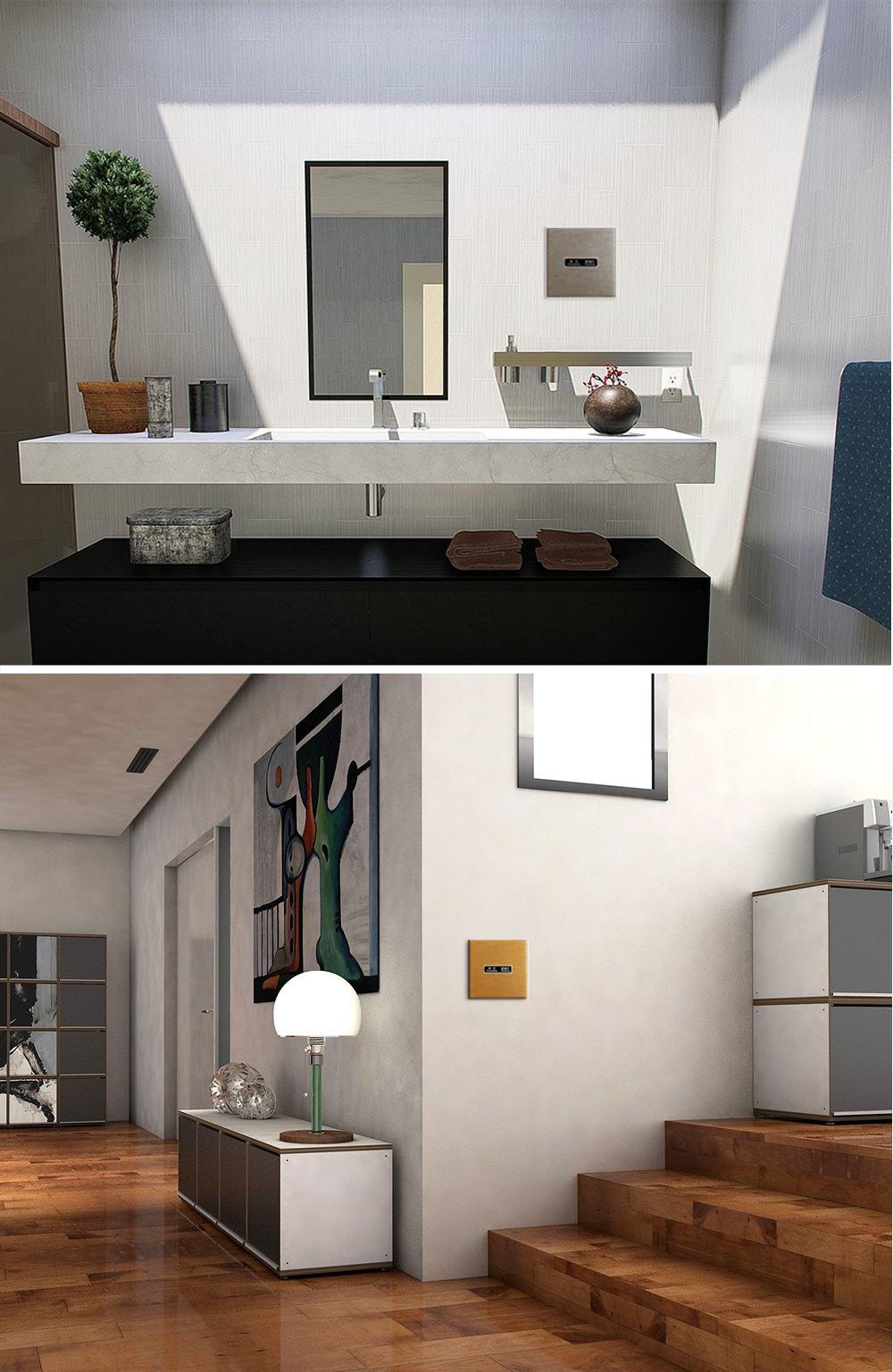 智能開關面板使用場景